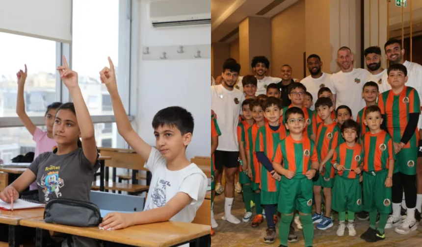 Alanya'da yaz tatili için fırsat: Hem eğitim hem spor zamanı