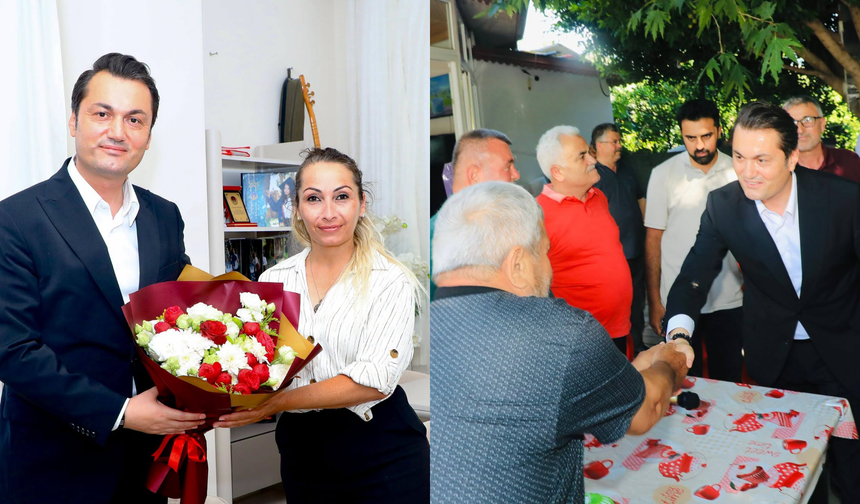 Alanya’da Kaymakam Öztürk’ten gönül köprüsü