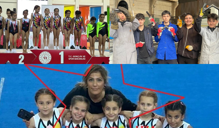 Alanya'nın gururu: Jimnastikte bölge şampiyonluğu ve Avrupa'da eğitim başarısı