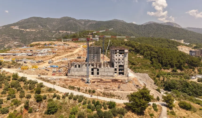 Alanya’nın dev yurt projesinde geri sayım