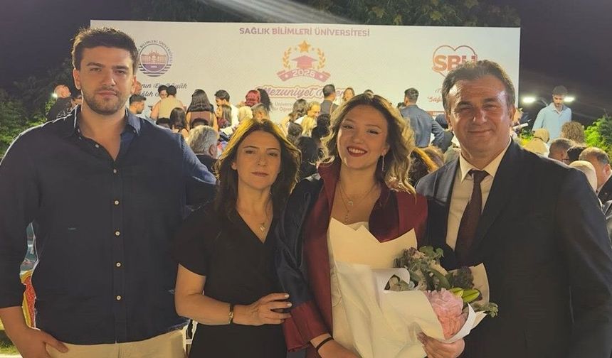 Alanya’nın gurur günü: Simge Yılmaz, beyaz önlüğünü giydi