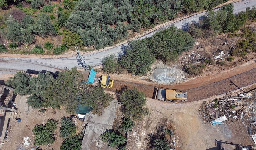 Alanya Belediyesi'nin kırsalda hizmet atağı sürüyor
