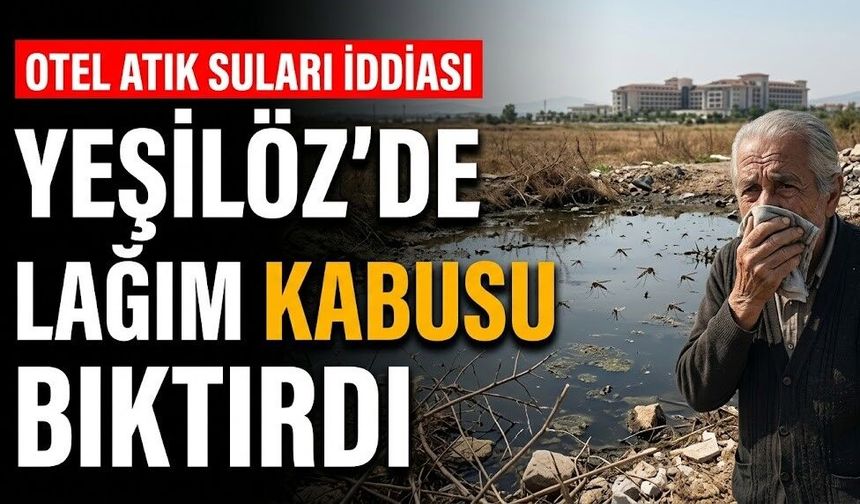 Yeşilöz’de lağım kabusu bıktırdı