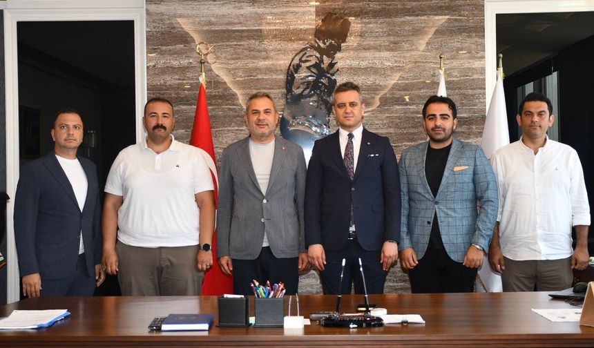 AK Parti Alanya’dan yeni başsavcıya ziyaret