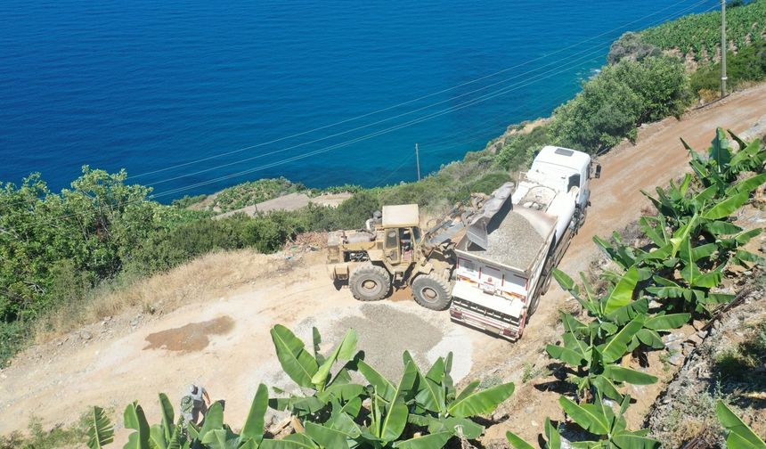 Başkan Yılmaz’dan Beyrebucak’ta asfalt incelemesi