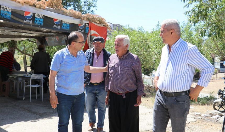 Başkan Yılmaz’dan yayla ziyaretleri