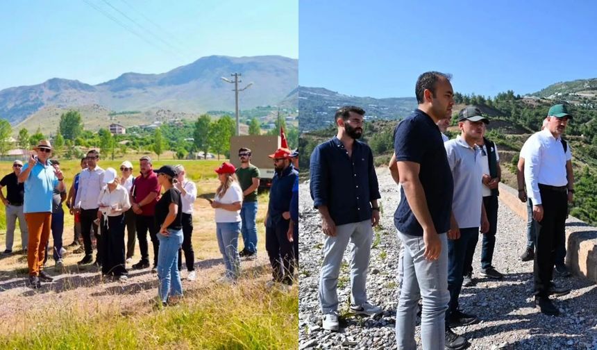 Yeniköy Barajı’nda inceleme ve Gökbel’de denetleme