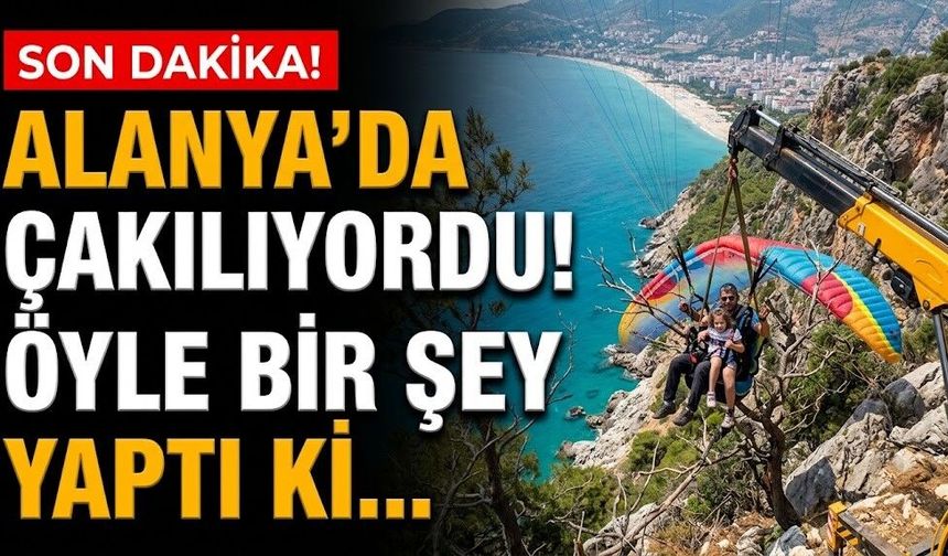 SON DAKİKA! Alanya’da çakılıyordu! Öyle bir şey yaptı ki…