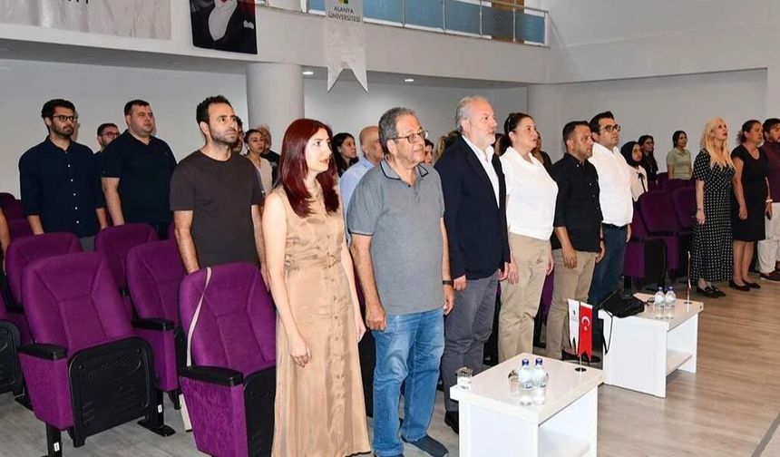 Alanya Üniversitesi’nde 15 Temmuz anması