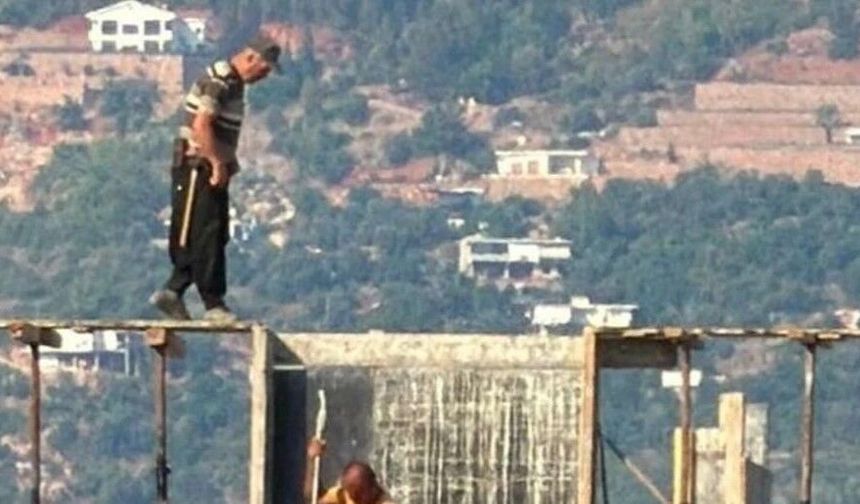 Oba’da inşaattaki çalışmalar endişe yarattı