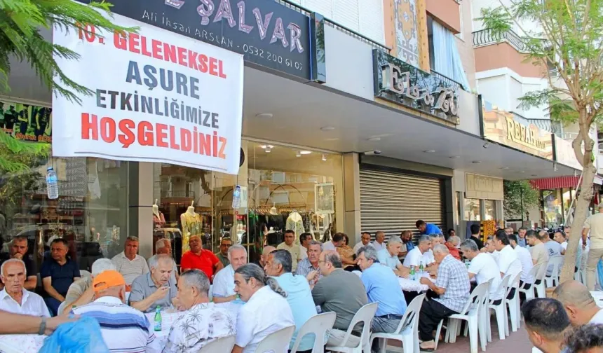 Aşure buluşması: Alanya Sanayi’de gönülleri ısıtan gelenek