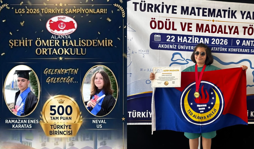 Minik dehadan LGS şampiyonlarına büyük başarı