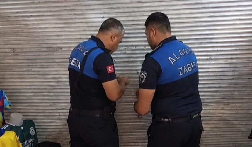 Alanya'da turiste kötü davrandı, belediye mühürledi