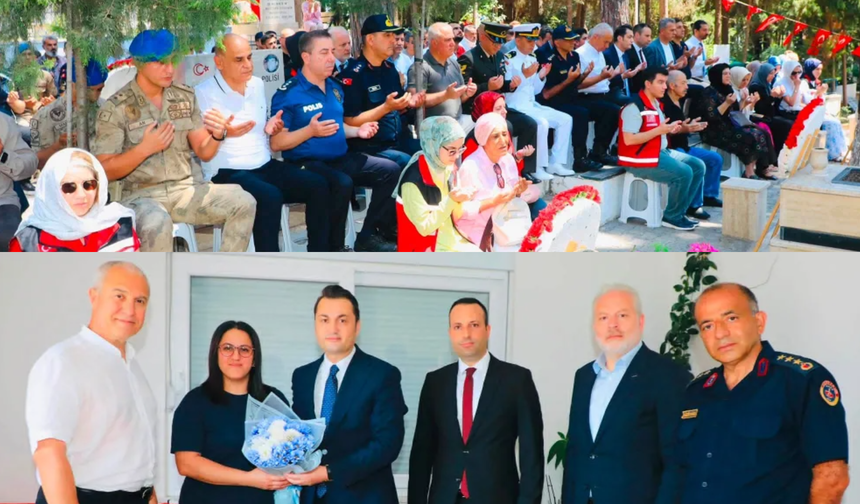 Alanya’da şehitlerimiz saygı ve dualarla anıldı