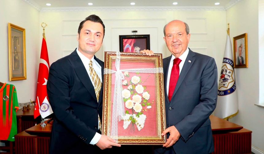 Ersin Tatar’dan Alanya Kaymakamlığı’na ziyaret