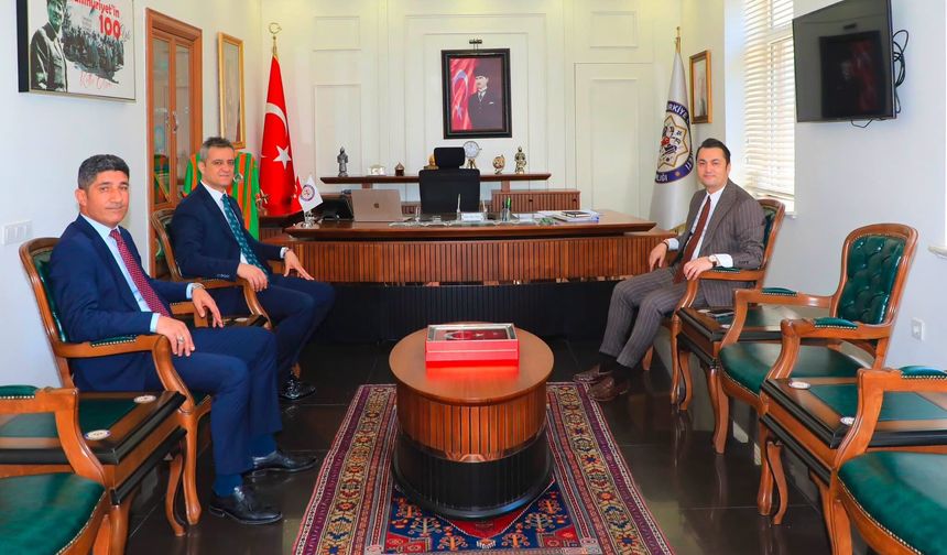 Yeni başsavcıdan Kaymakam Öztürk'e ziyaret