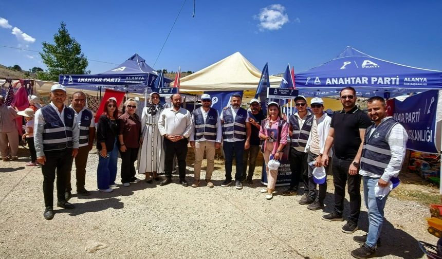 Tokar Yaylası’nda Anahtar Parti rüzgarı