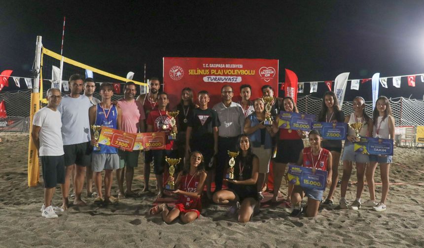 Selinus Plaj Voleybolu Turnuvası sona erdi