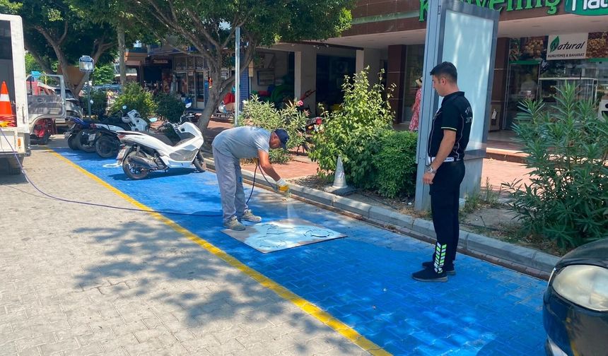Trafik zabıtadan motosiklet sürücülerine uyarı notu
