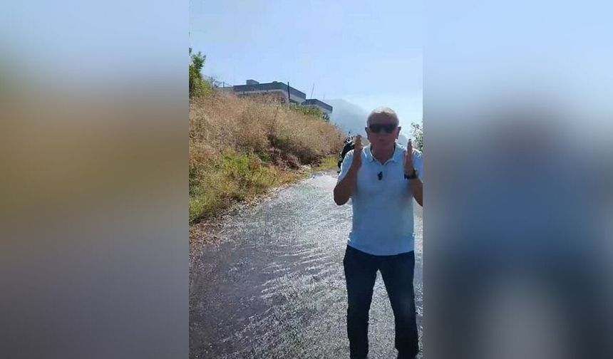 Tosmur'da sabırlar taştı: 18 gündür o su boşa akıyor