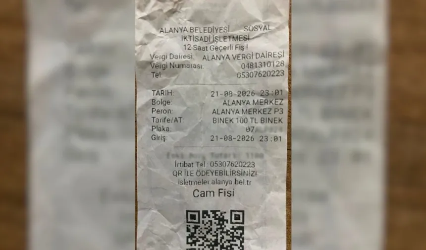 Alanya’da etkinlik saatinde 'otopark' şaşkınlığı