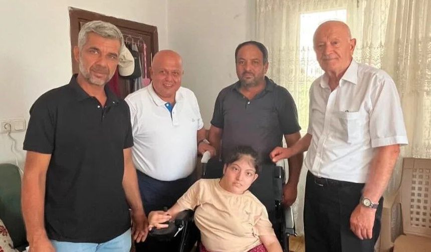 Alanya'da o aileye anlamlı ziyaret: "Yalnız değilsiniz"