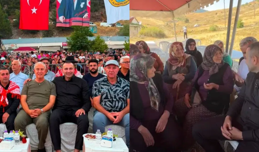 Sapadere’den Çayarası’na siyaset ve coşku bir aradaydı