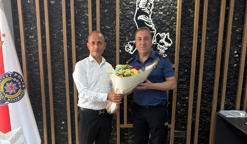 Adıyamanlılar Derneği’nden Emniyet Müdürü Özgönül’e ziyaret