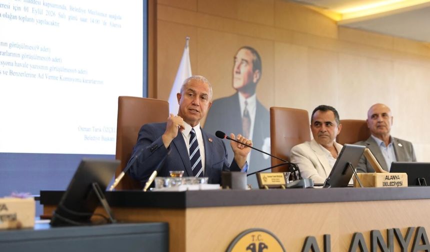 Alanya’da taviz yok! Hanutçuluk bitecek, hijyen şart olacak