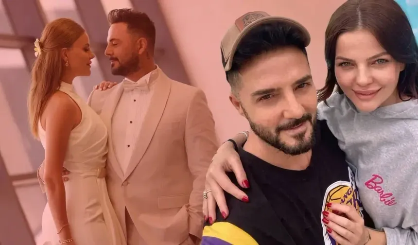 Gökhan Özen ve Naz Canbaz Alanya'da evlendi