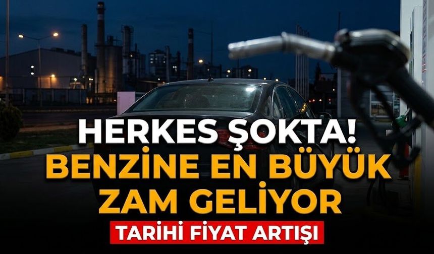 Herkes şokta! Benzine en büyük zam geliyor