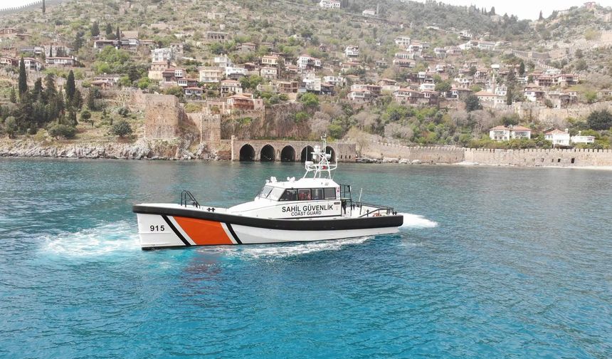 Alanya Limanı'nda anlamlı buluşma: TCSG-915 kapılarını açıyor
