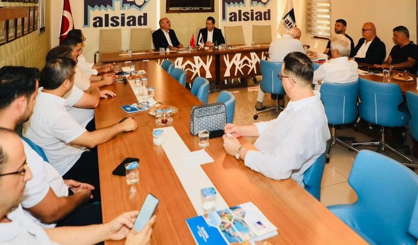 Kaymakam Öztürk’ten ALSİAD’a anlamlı ziyaret