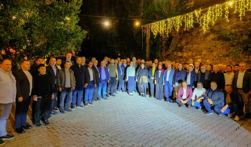 Başkan Tavlı, muhtarlarla akşam yemeğinde buluştu