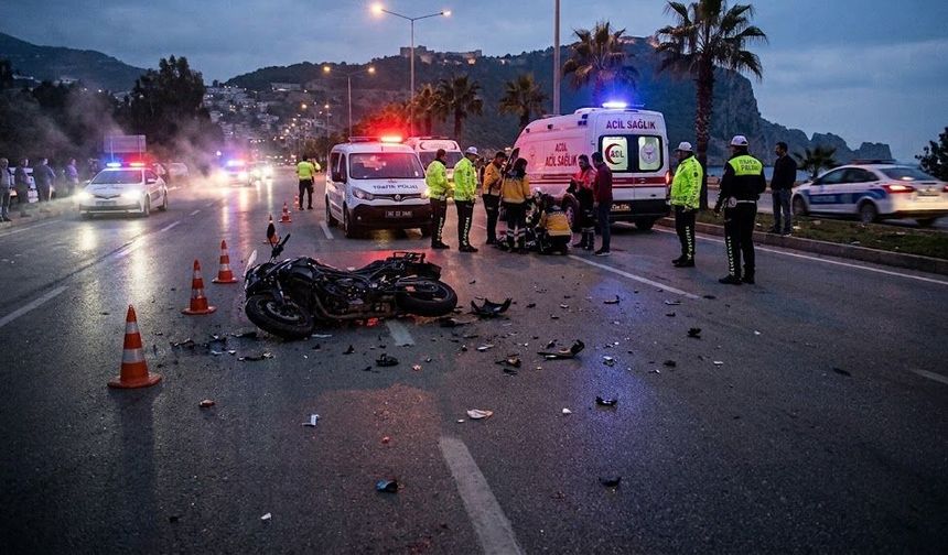 Alanya’da iki tekere 10 ayda en az 21 kurban