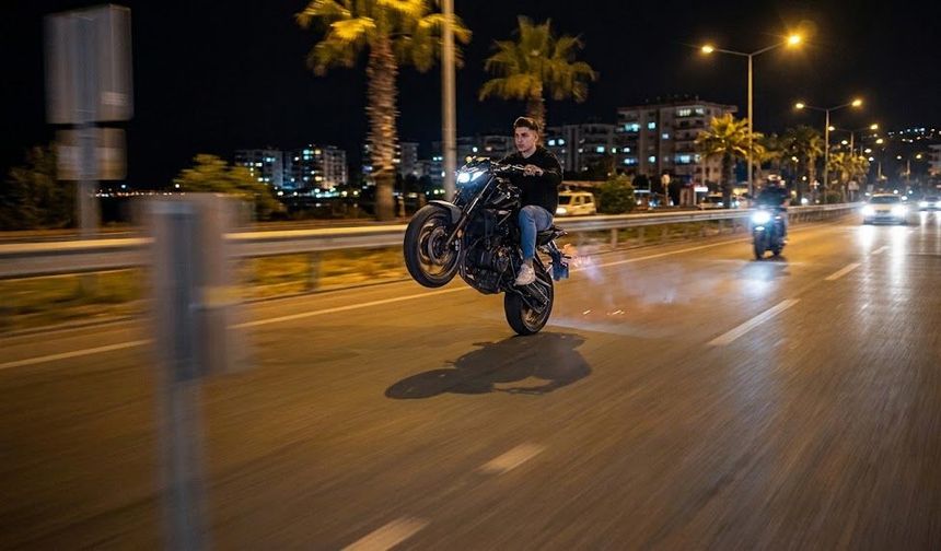 Alanya’da tek teker ve egzoz gürültüsü bıktırdı!