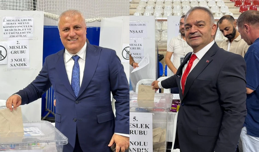 ALTSO seçiminde heyecan dorukta: Adaylar oylarını kullandı