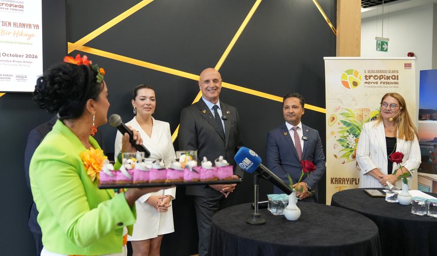 Alanya’da Tropikal Meyve Festivali başlıyor