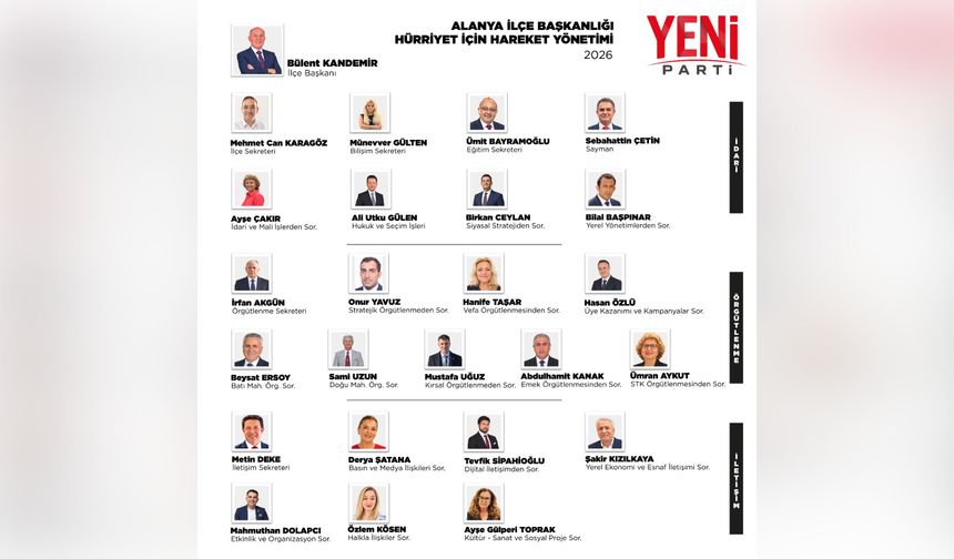 Yeni Parti yönetimi göreve başladı: "Torpillileri ifşa edeceğiz!"