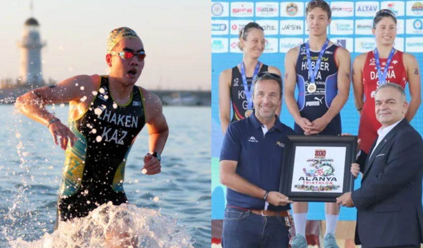 Triatlon sona erdi: Başkan Tuna, sporcuları yalnız bırakmadı