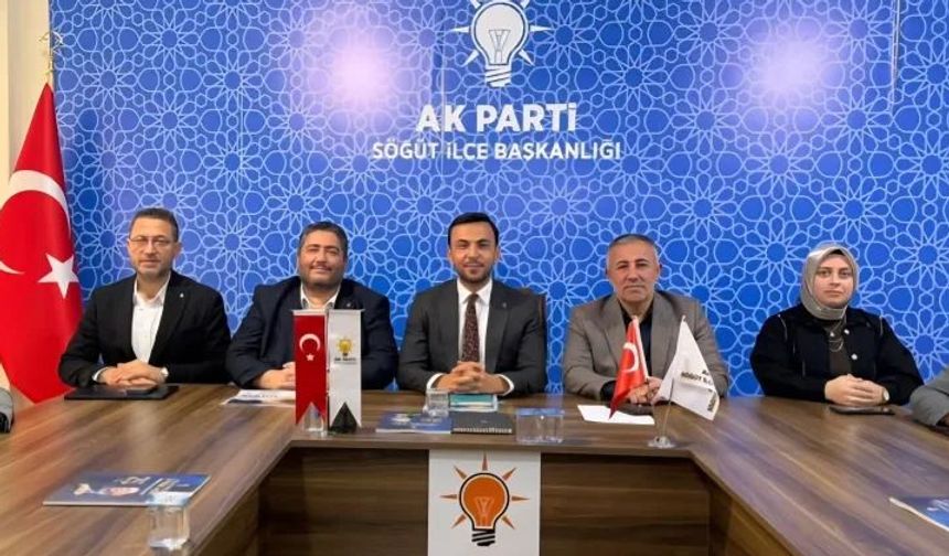 Mustafa Toklu, Söğüt’te teşkilat mensuplarıyla buluştu