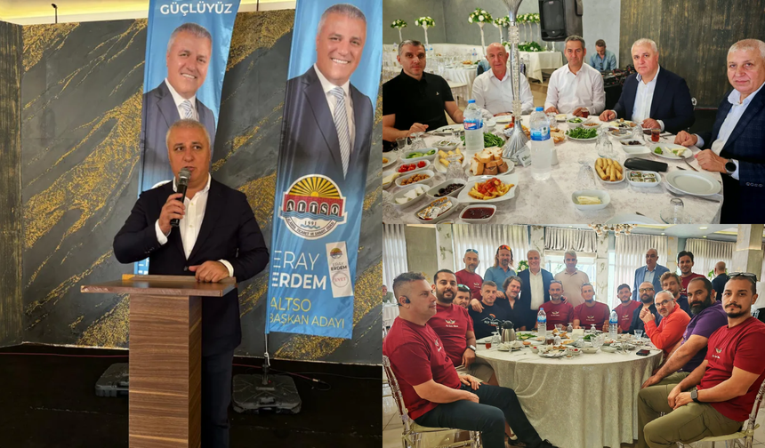 Eray Erdem'den tanıtım atağı ve seçim çıkışı