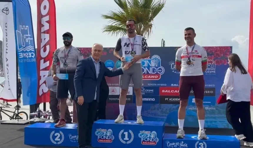Alanyalı Emin Müftüoğlu, Çeşme'de tarihi startı verdi