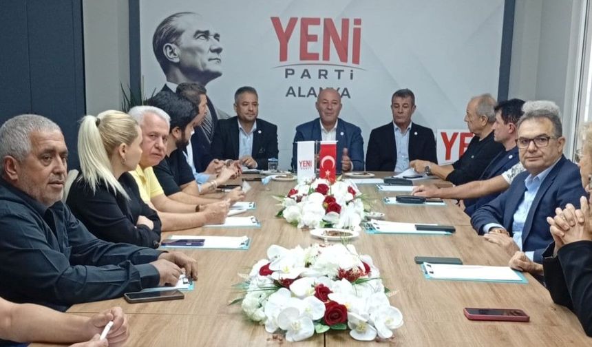 Yeni Parti Alanya’da gündem önseçim ve basın özgürlüğü