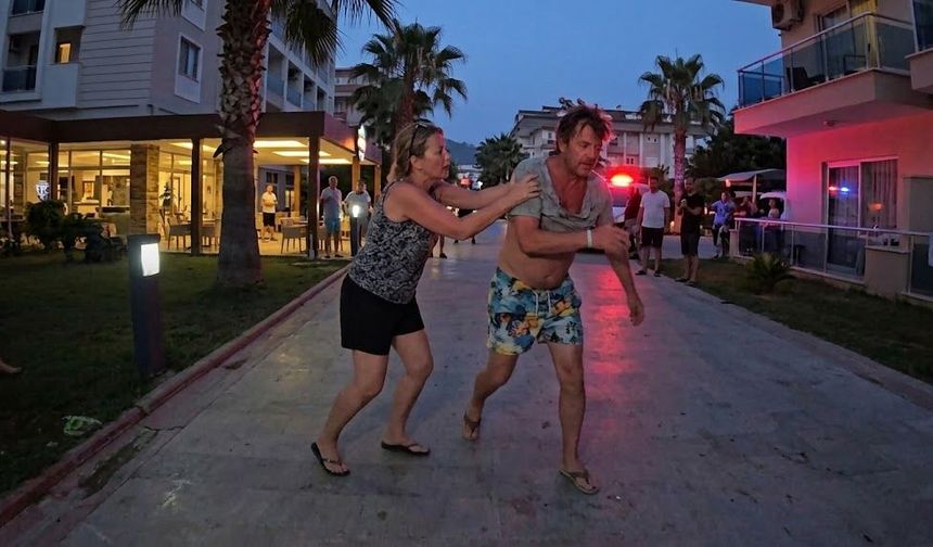 Alanya'da kocayı odaya çıkarma inadı can aldı