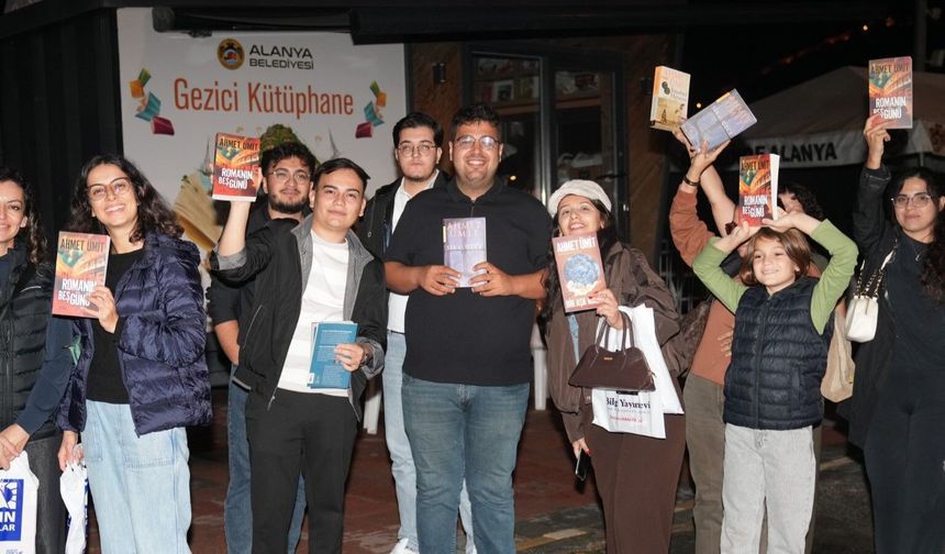 Alanya’da kitapla dolu 10 gün geride kaldı