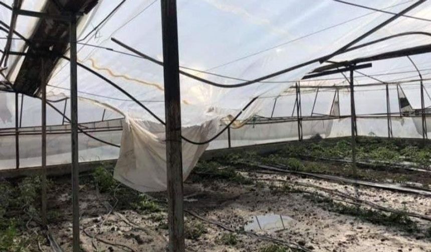 Alanya’da çöken seralar için seferberlik başlatıldı