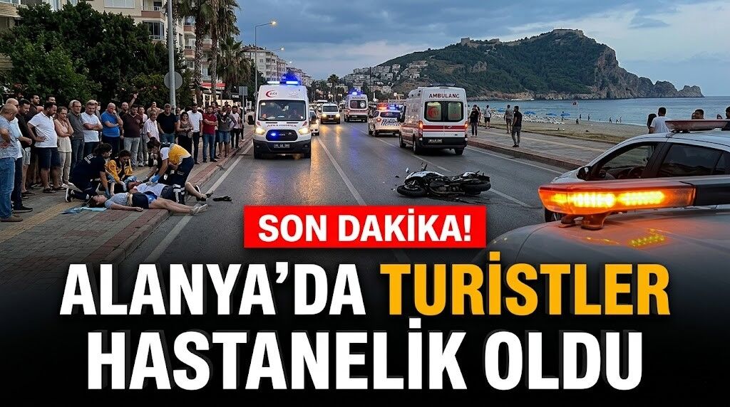 SON DAKİKA! Alanya’da turistler hastanelik oldu