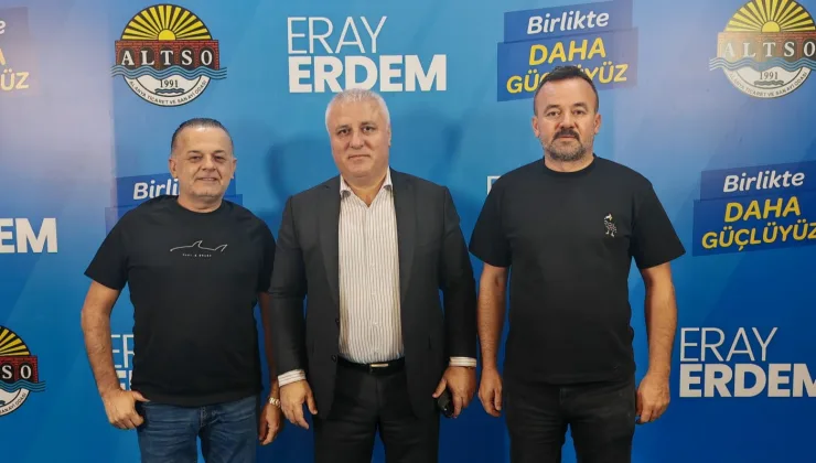 Alanya iş dünyasında seçim hareketliliği: Eray Erdem’e önemli destek