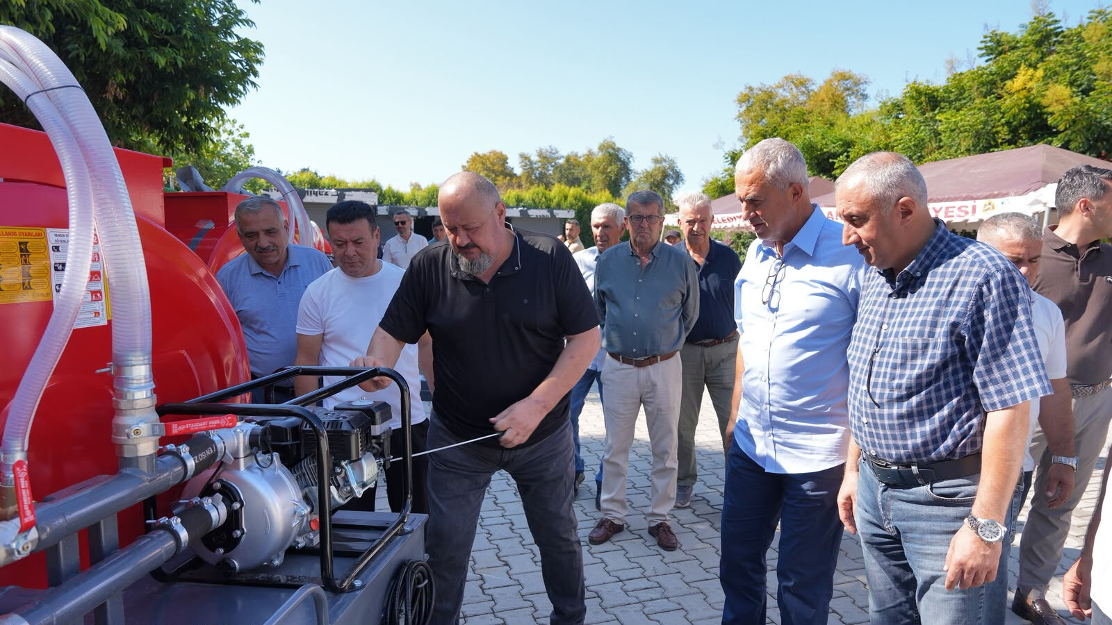 Kırsal mahallelere 6 yangın söndürme tankeri